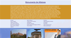 Desktop Screenshot of monumentsathenes.com