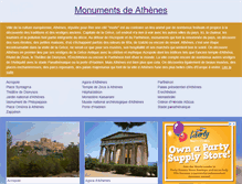 Tablet Screenshot of monumentsathenes.com